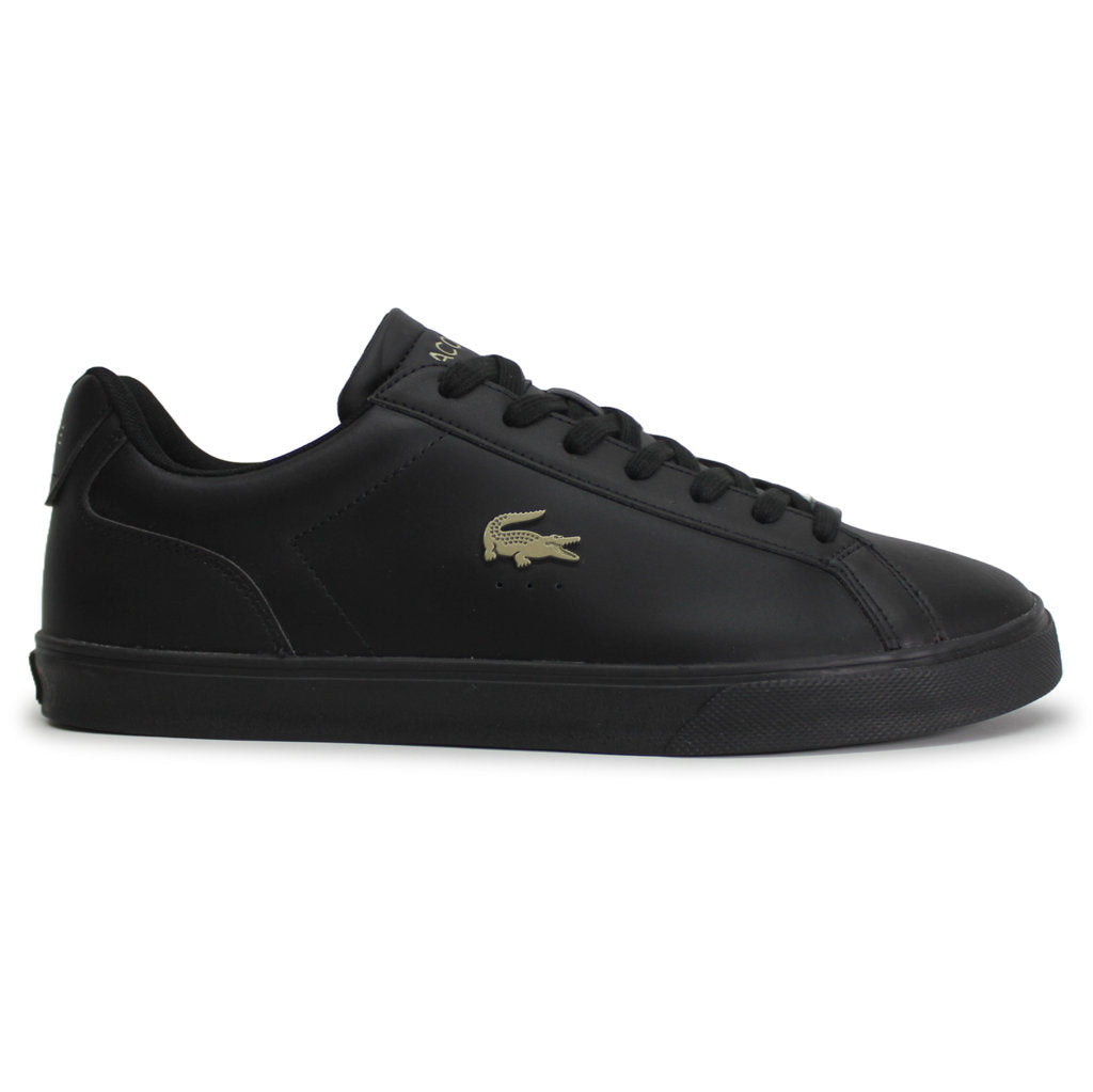 Lacoste Lerond Pro Leather Synthetic Mens Sneakers#color_black black