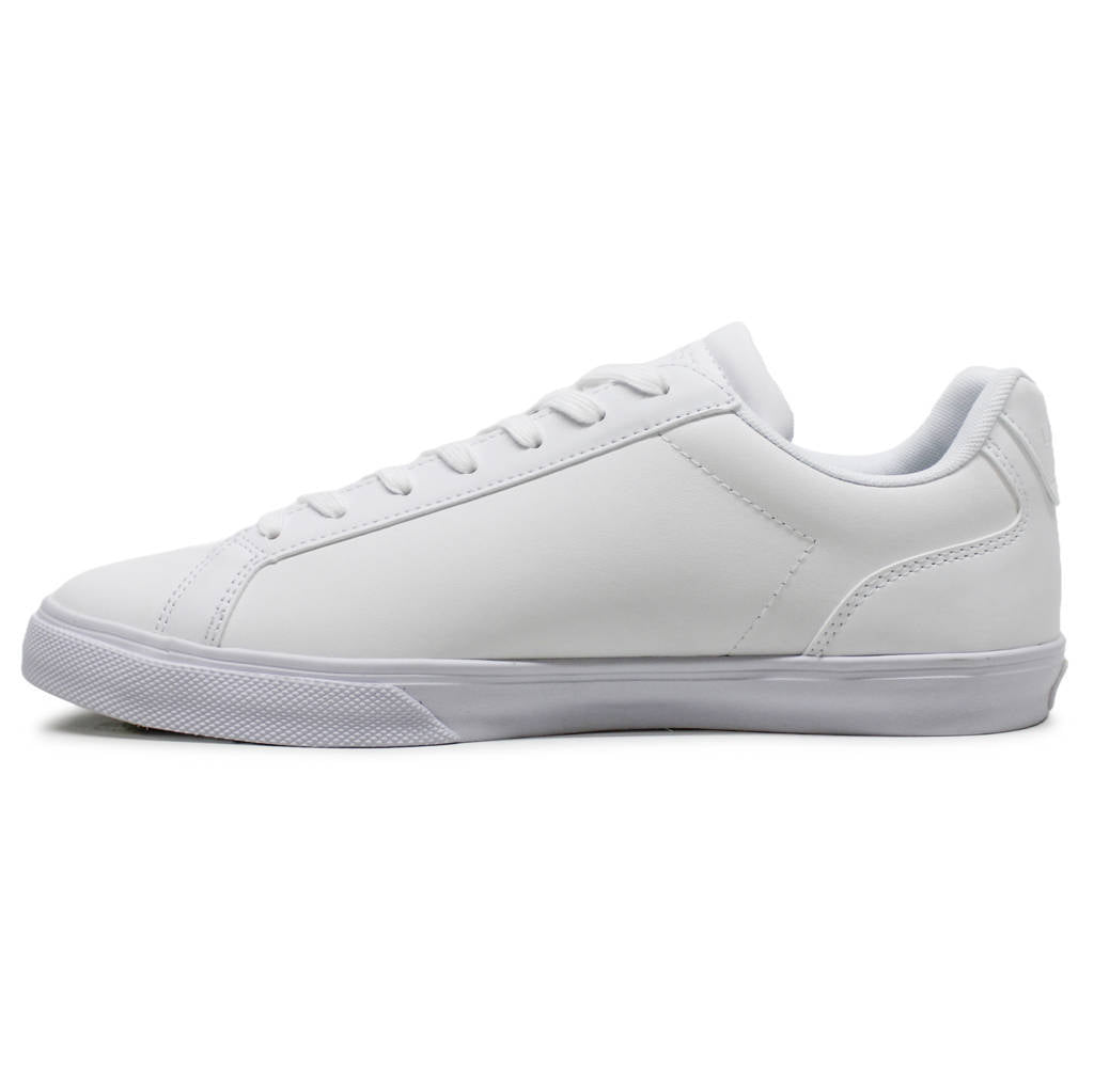 Lacoste Lerond Pro BL Leather Synthetic Mens Sneakers#color_white white