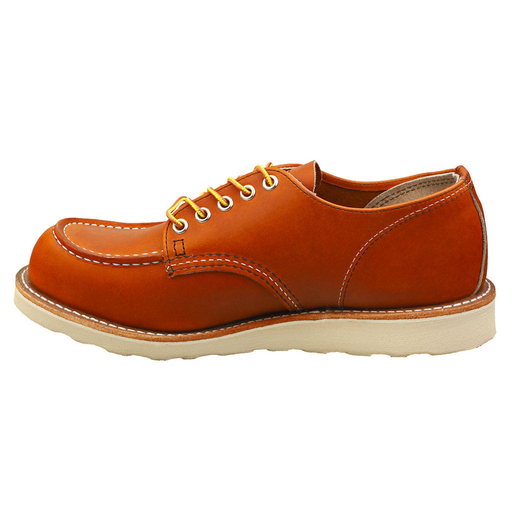 Red Wing Shop Moc Oxford Full Grain Leather Mens Shoes#color_oro