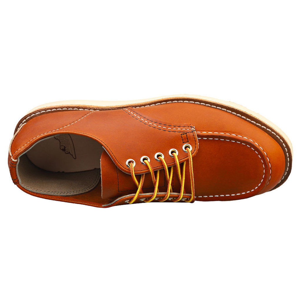 Red Wing Shop Moc Oxford Full Grain Leather Mens Shoes#color_oro
