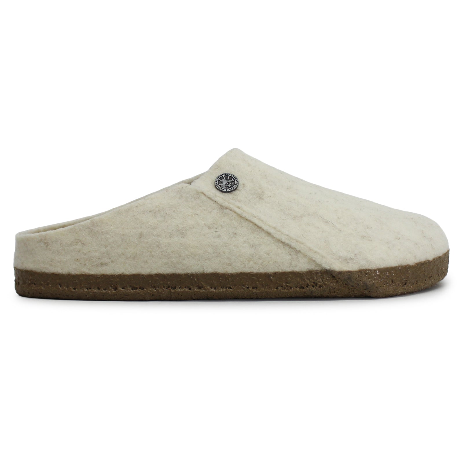 Birkenstock Zermatt Rivet Wool Felt Unisex Sandals#color_ecru