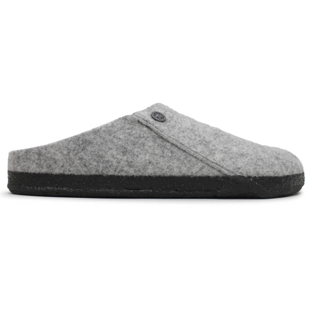 Birkenstock Zermatt Rivet Wool Felt Unisex Sandals#color_light gray
