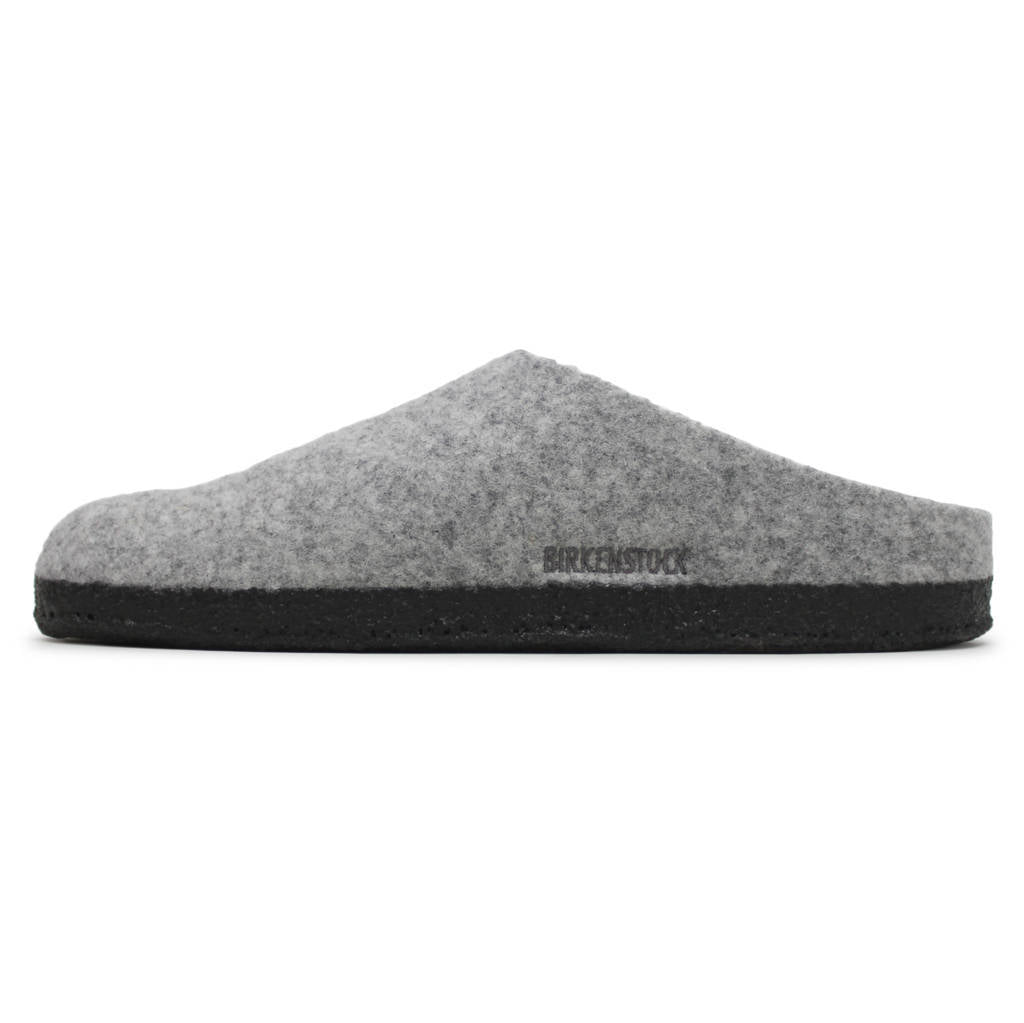 Birkenstock Zermatt Rivet Wool Felt Unisex Sandals#color_light gray