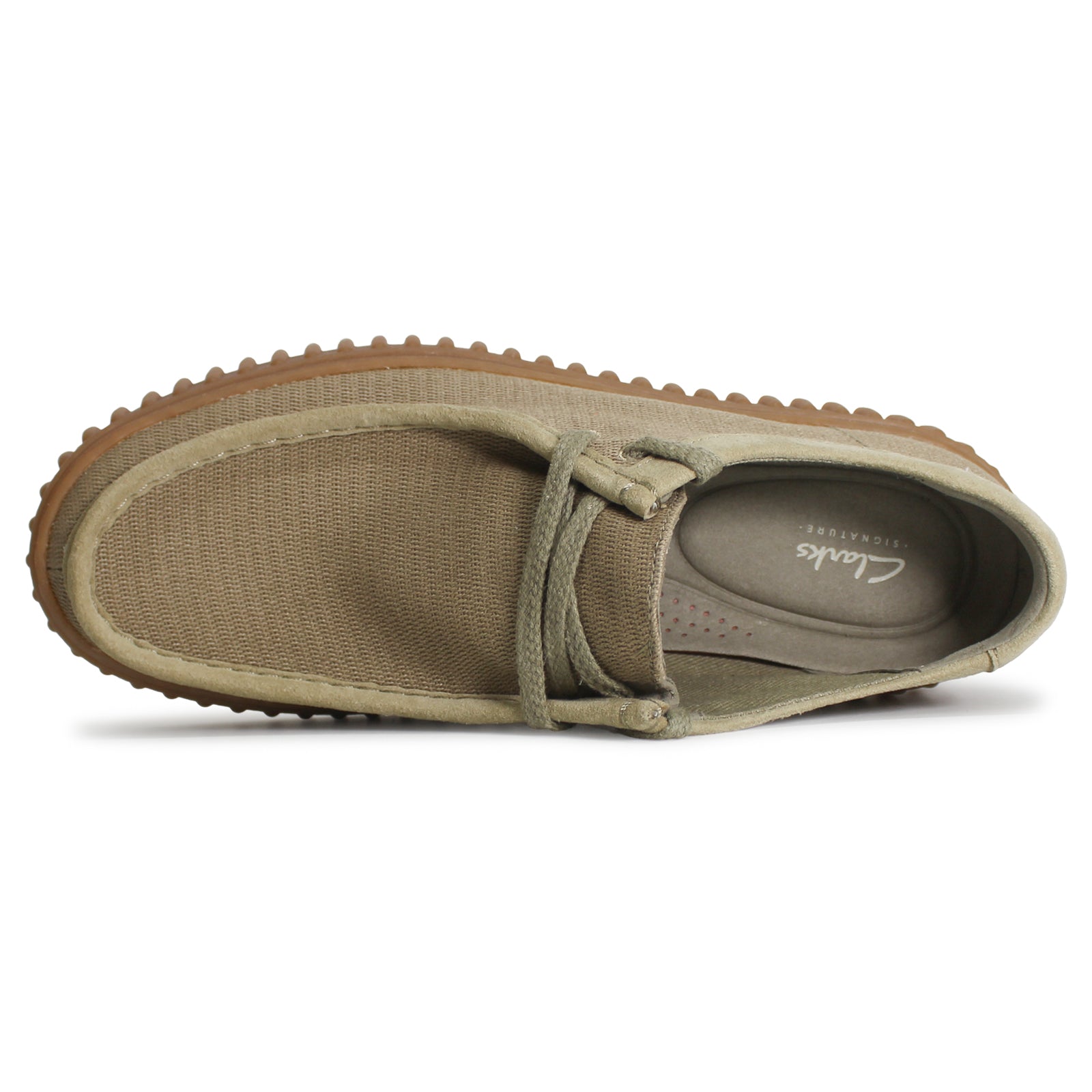Clarks Torhill Lo Textile Mens Shoes#color_oakwood combi