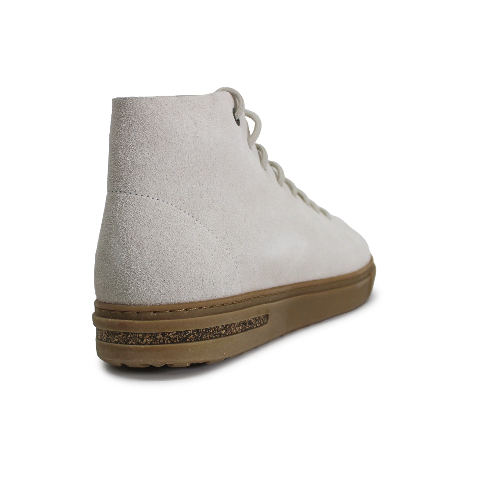 Birkenstock Bend Mid Decon 1027518 Nubuck Leather Unisex Trainers - Antique White - 38#color_antique white