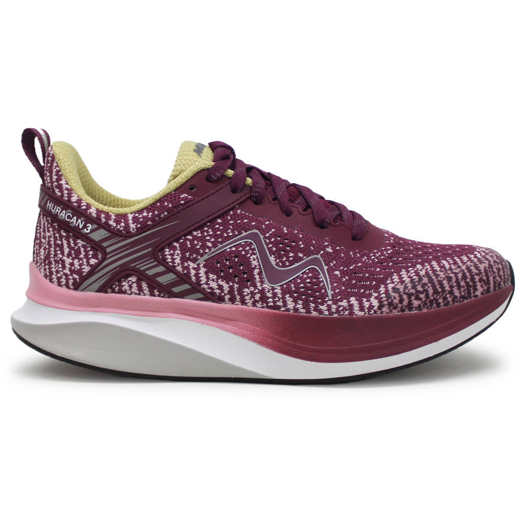 MBT Huracan 3 Textile Synthetic Womens Sneakers#color_berry