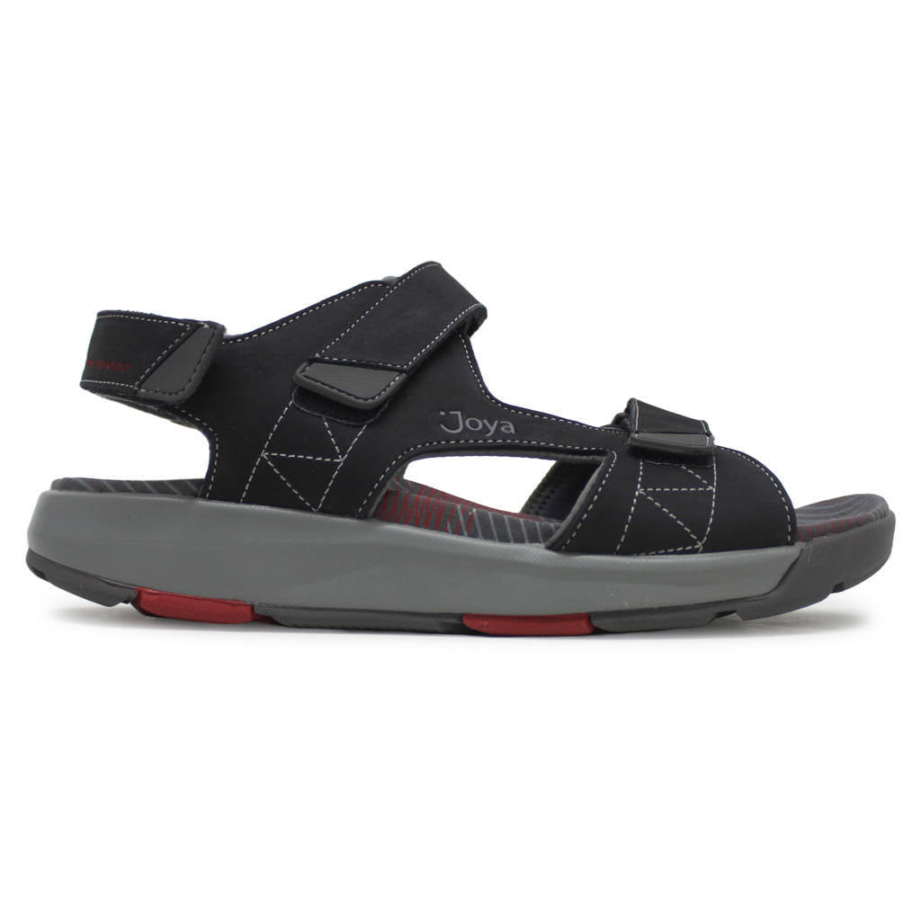 Joya Alexander Nubuck Leather Mens Sandals#color_dark blue