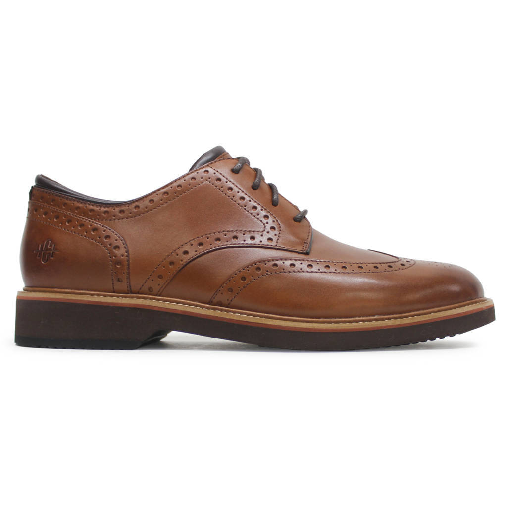 Cole Haan American Classics Montrose Wingtip Leather Mens Shoes#color_british tan