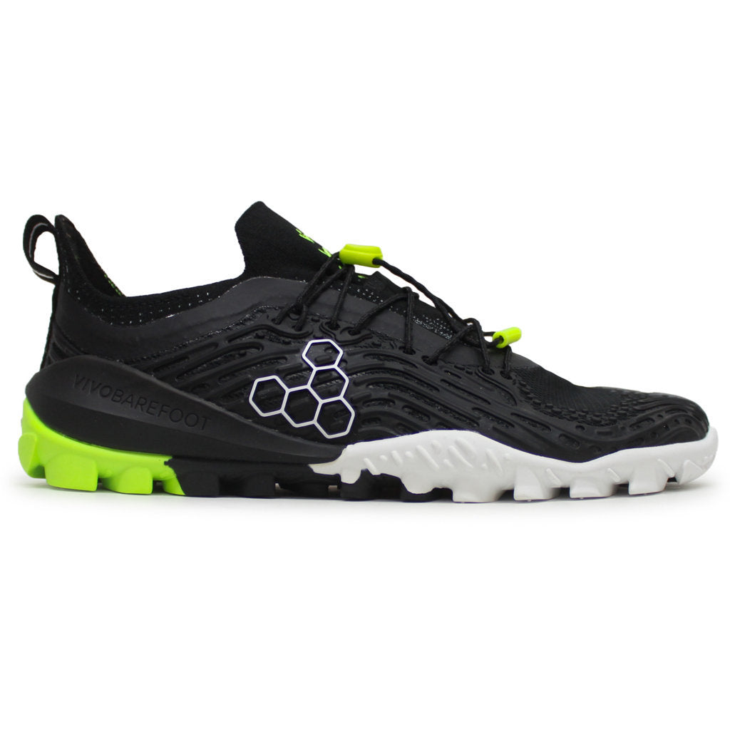 Vivobarefoot Hydra ESC Textile Womens Sneakers#color_obsidian safety yellow