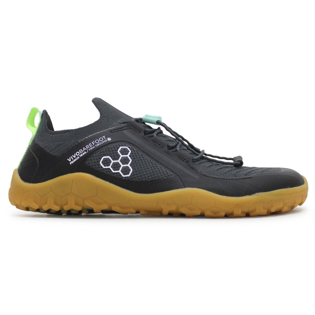 Vivobarefoot Primus Trail Knit FG Textile Womens Sneakers#color_graphite gum