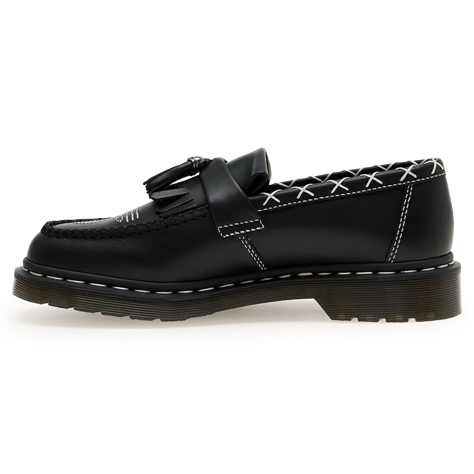 Dr. Martens ADRIAN GA ローファー8 US Dr. Martens Adrian GA Wanama Leather Unisex loafers Black Shoes