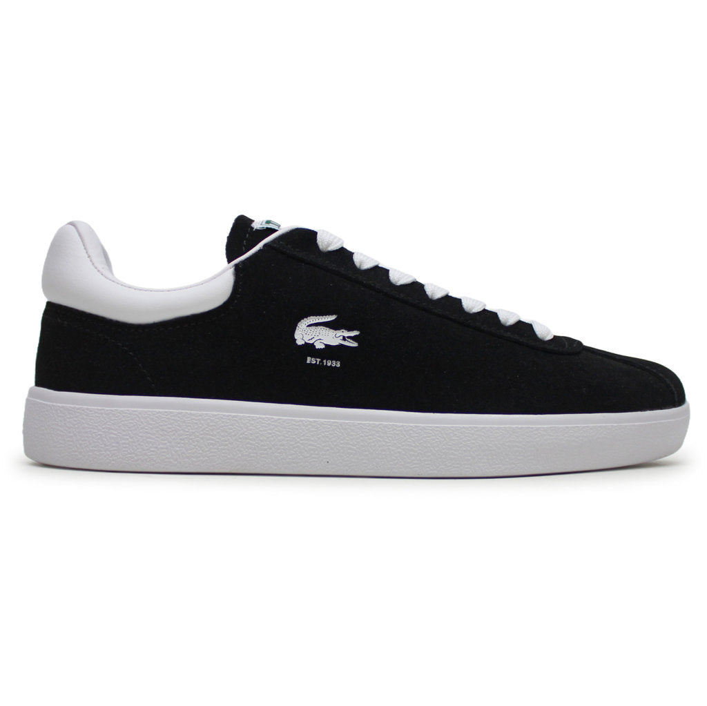Lacoste Baseshot Suede Womens Sneakers#color_black white