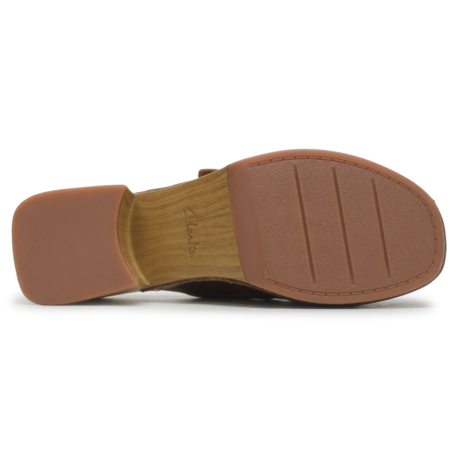 Clarks Sivanne Sun Leather Womens Sandals#color_tan