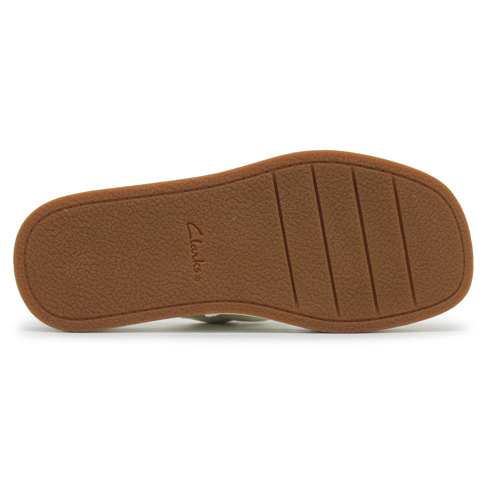 Clarks Alda Walk Leather Womens Sandals#color_off white