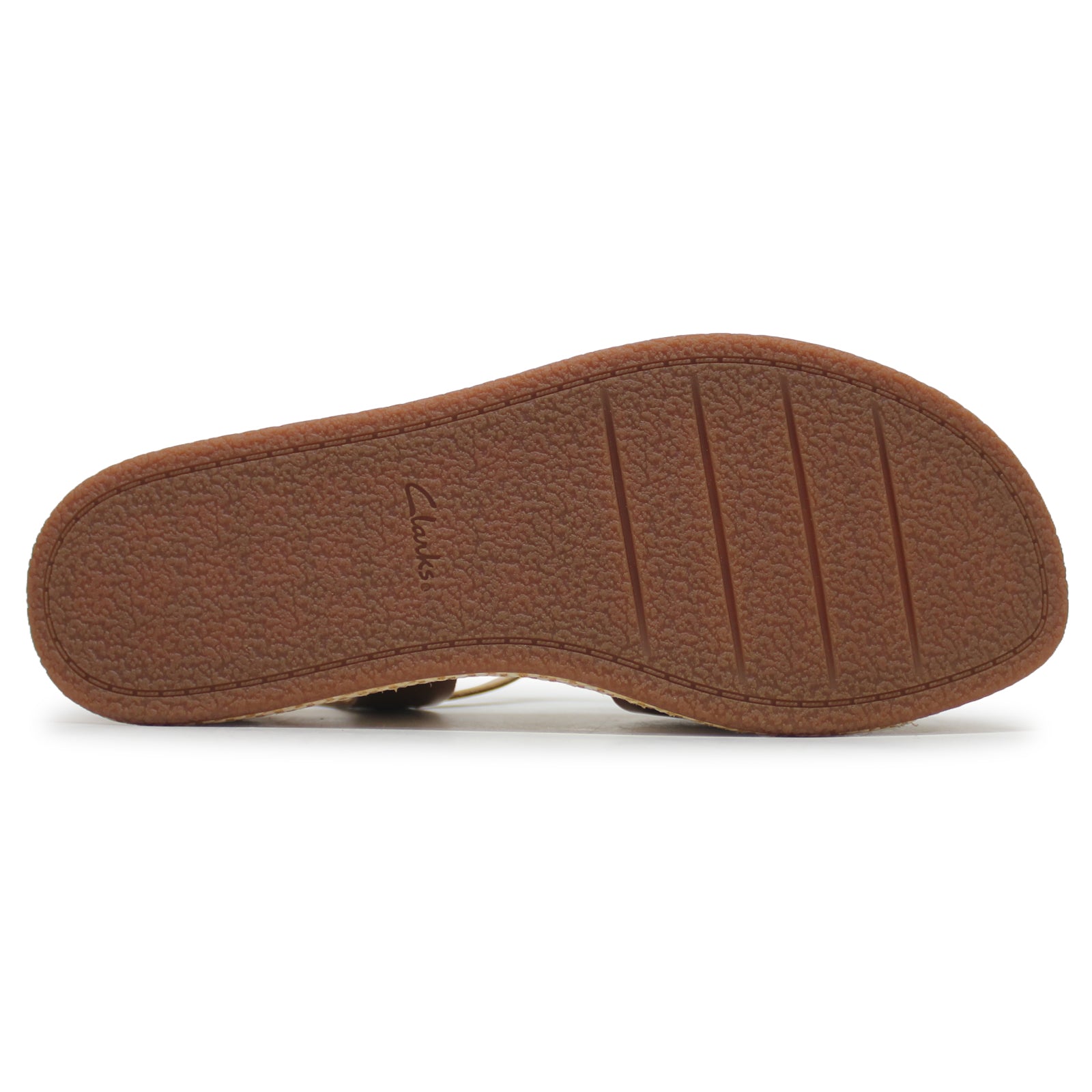 Clarks Kimmei Twist Leather Womens Sandals#color_tan