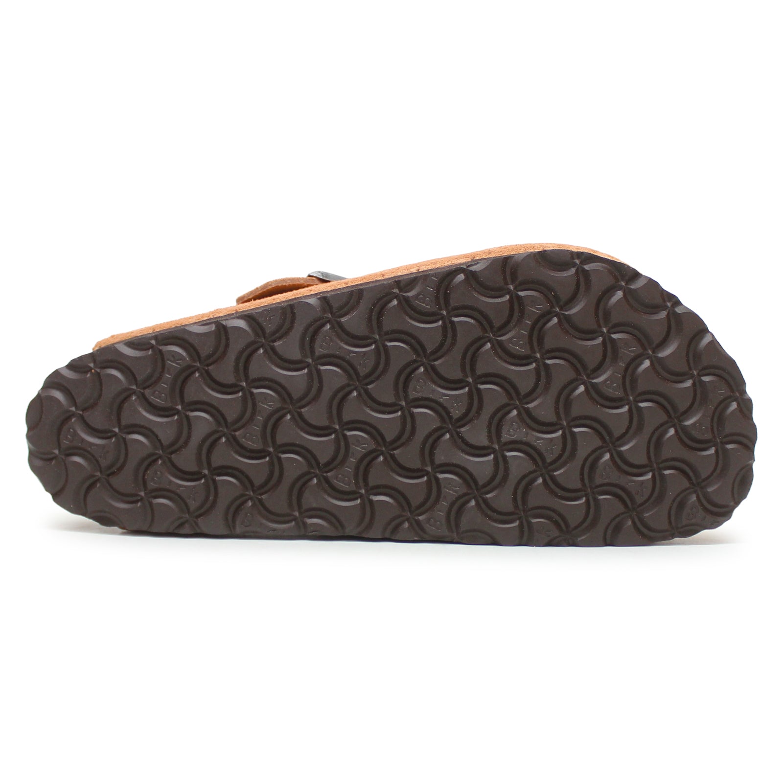 Birkenstock Boston BS Suede Embossed Unisex Sandals#color_emboss dots burnt orange