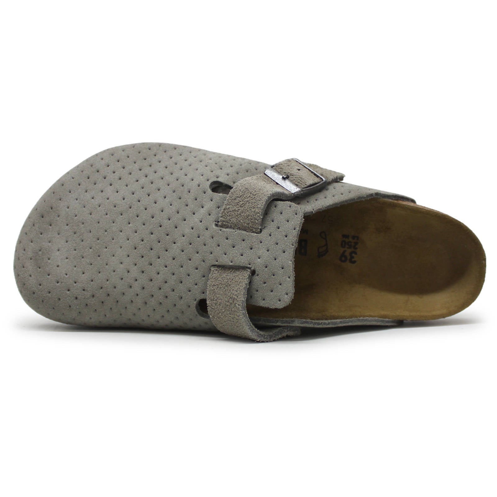 Boston Soft Footbed Suede Leather Taupe | BIRKENSTOCK