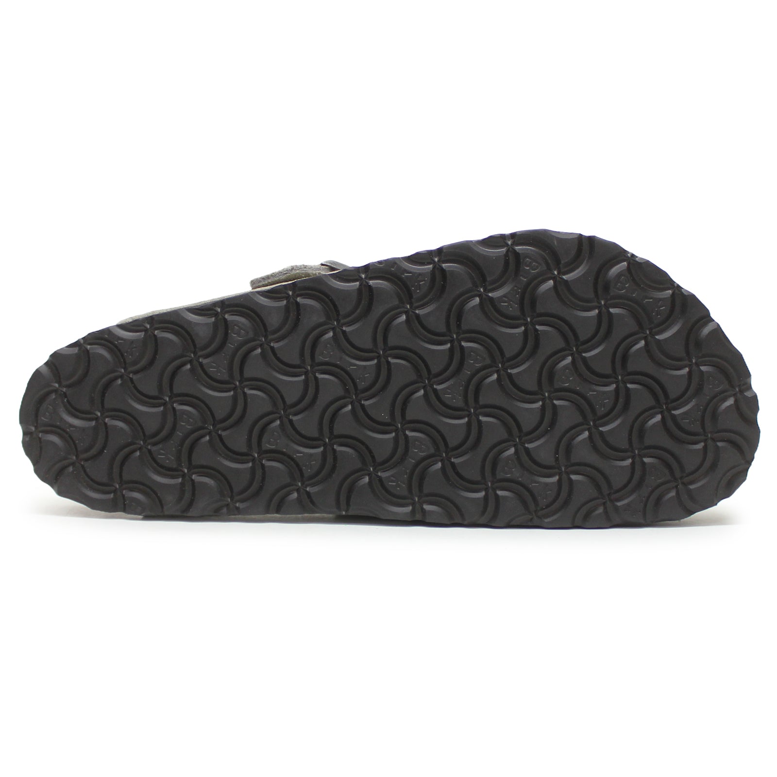 Birkenstock Boston BS Suede Embossed Unisex Sandals#color_emboss dots stone coin