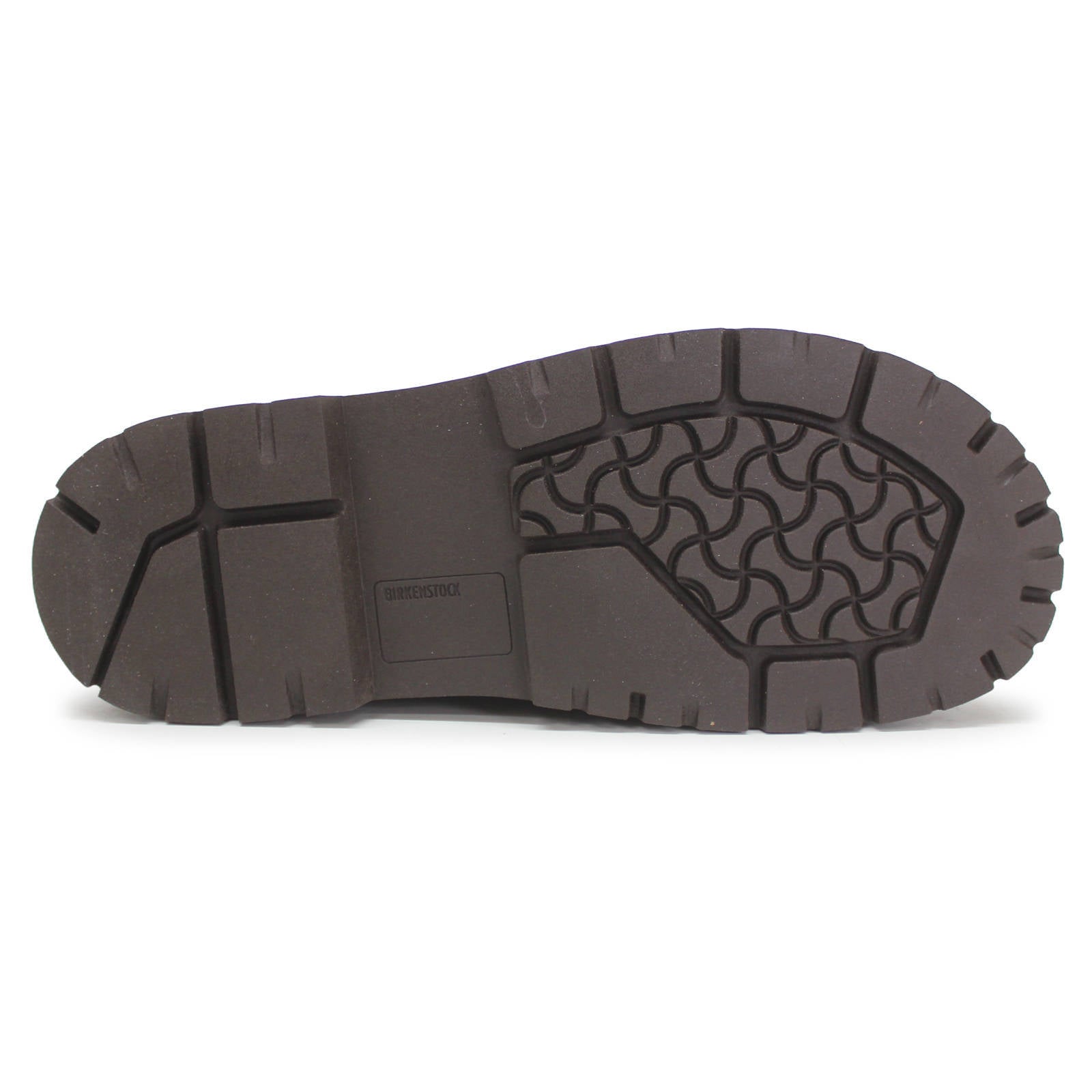 Birkenstock Highwood Slip On Mid Natural Leather Womens Boots#color_chocolate