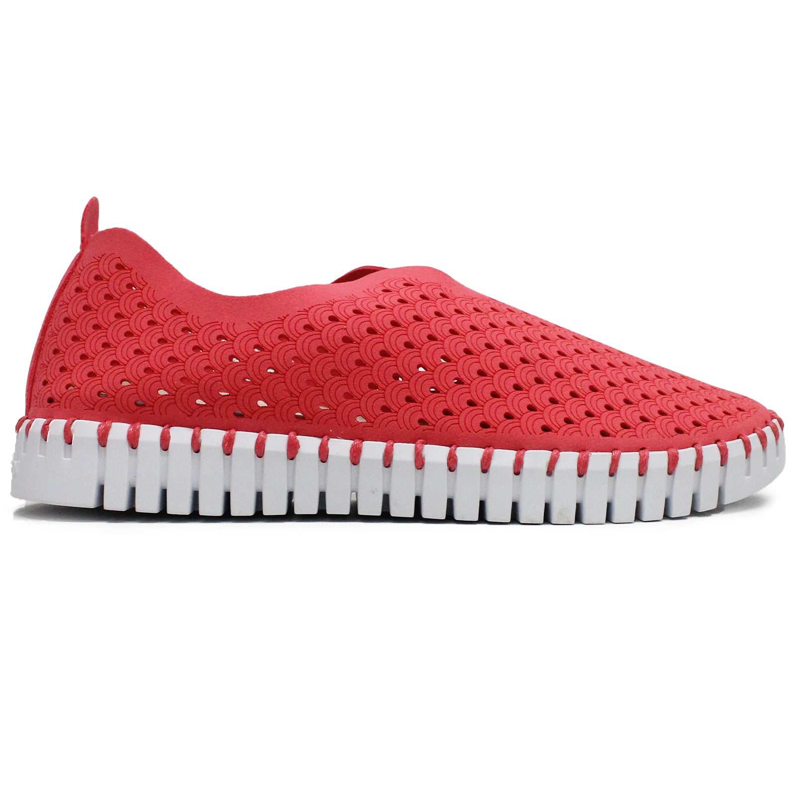 Ilse Jacobsen Tulip 139 Textile Womens Shoes#color_raspberry