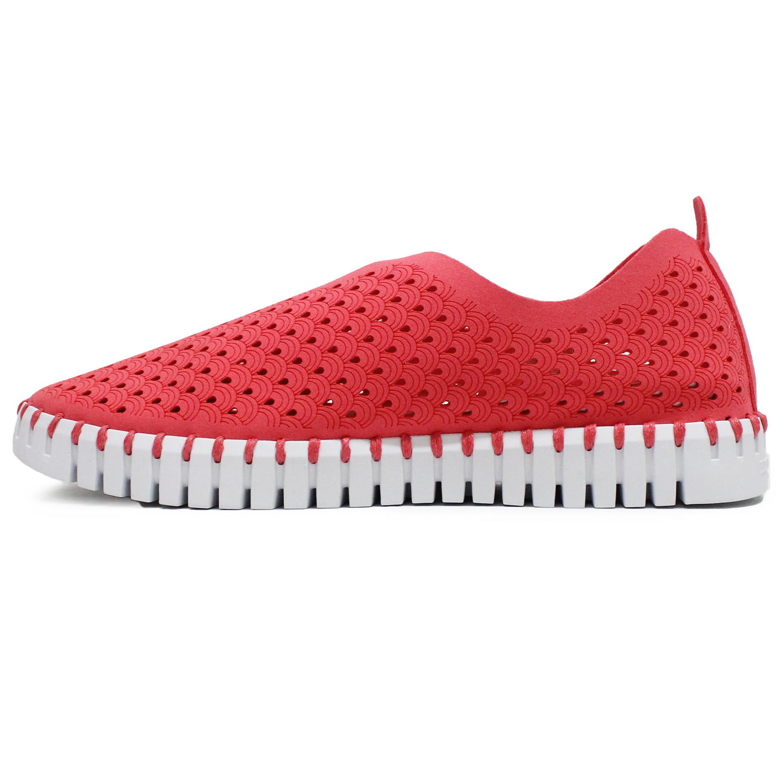 Ilse Jacobsen Tulip 139 Textile Womens Shoes#color_raspberry