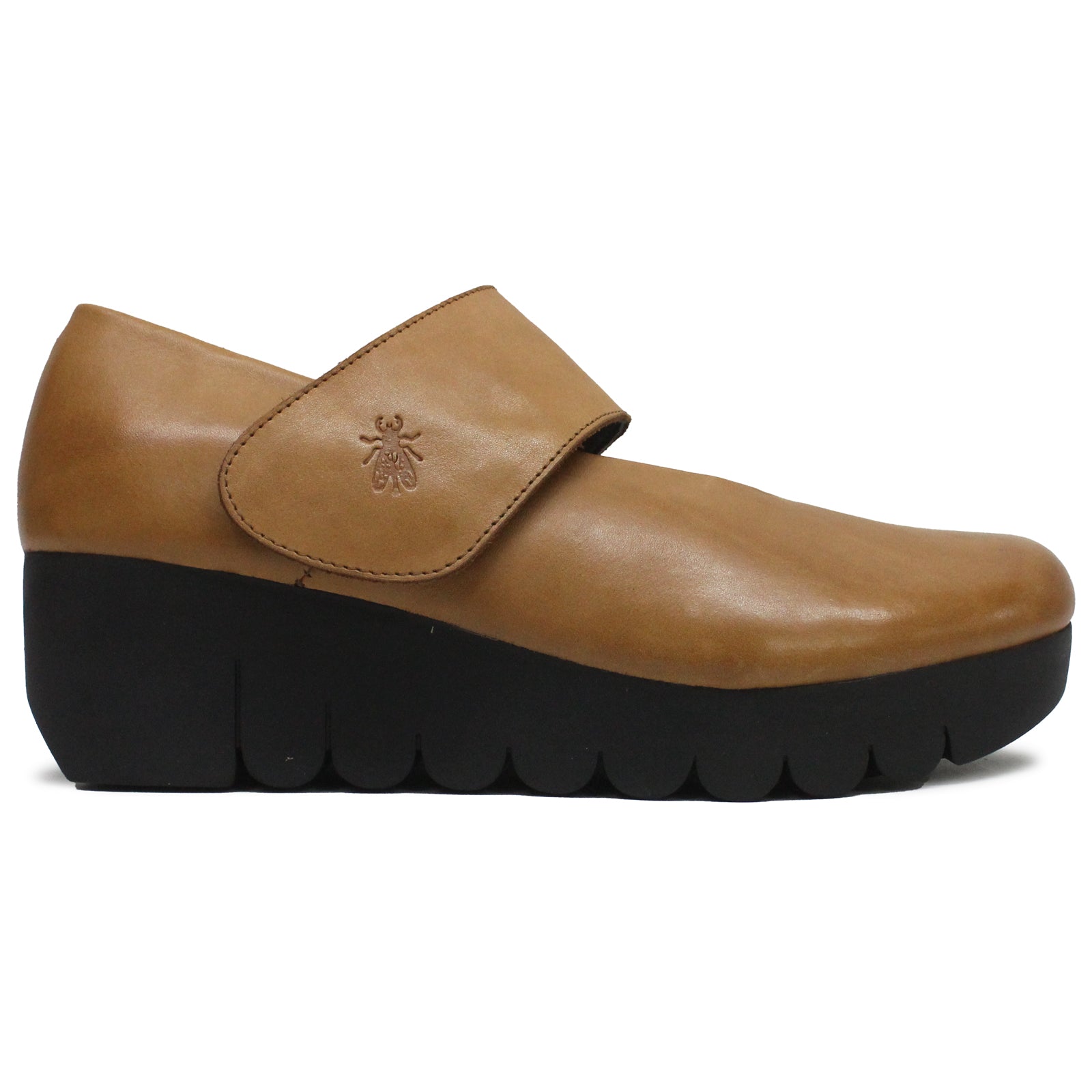 Fly London VARI188FLY Burn Leather Womens Shoes#color_taupe