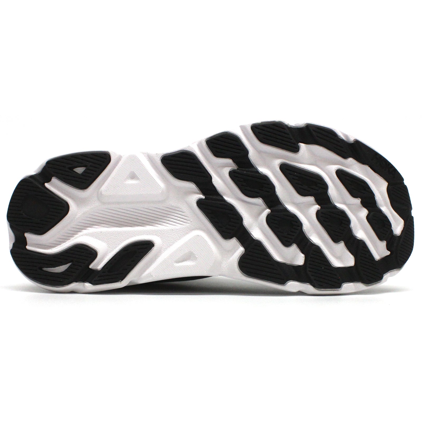 Hoka Clifton 9 Textile Synthetic Youth Running Shoes#color_black white