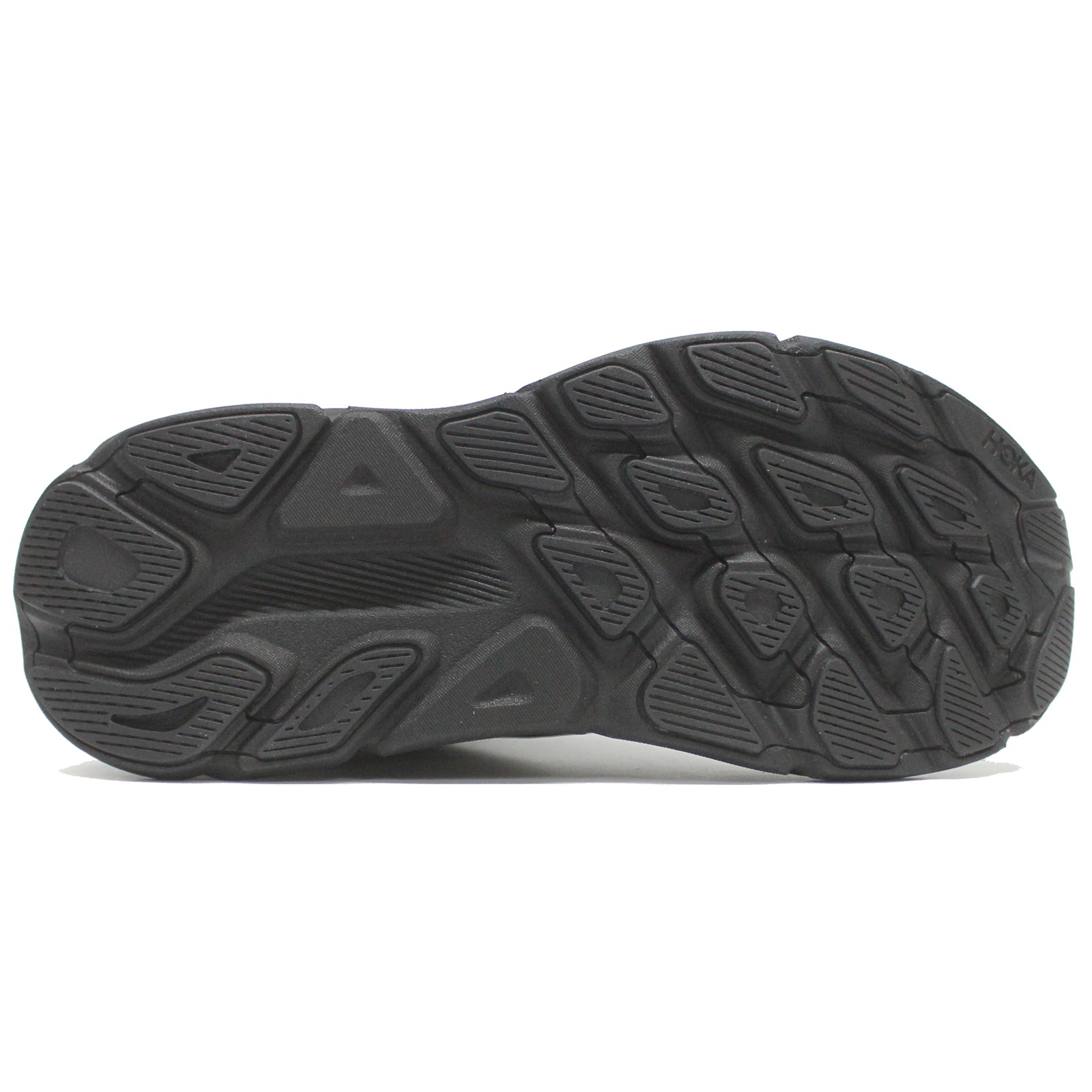 Hoka Clifton 9 Textile Synthetic Youth Running Shoes#color_black carbon black