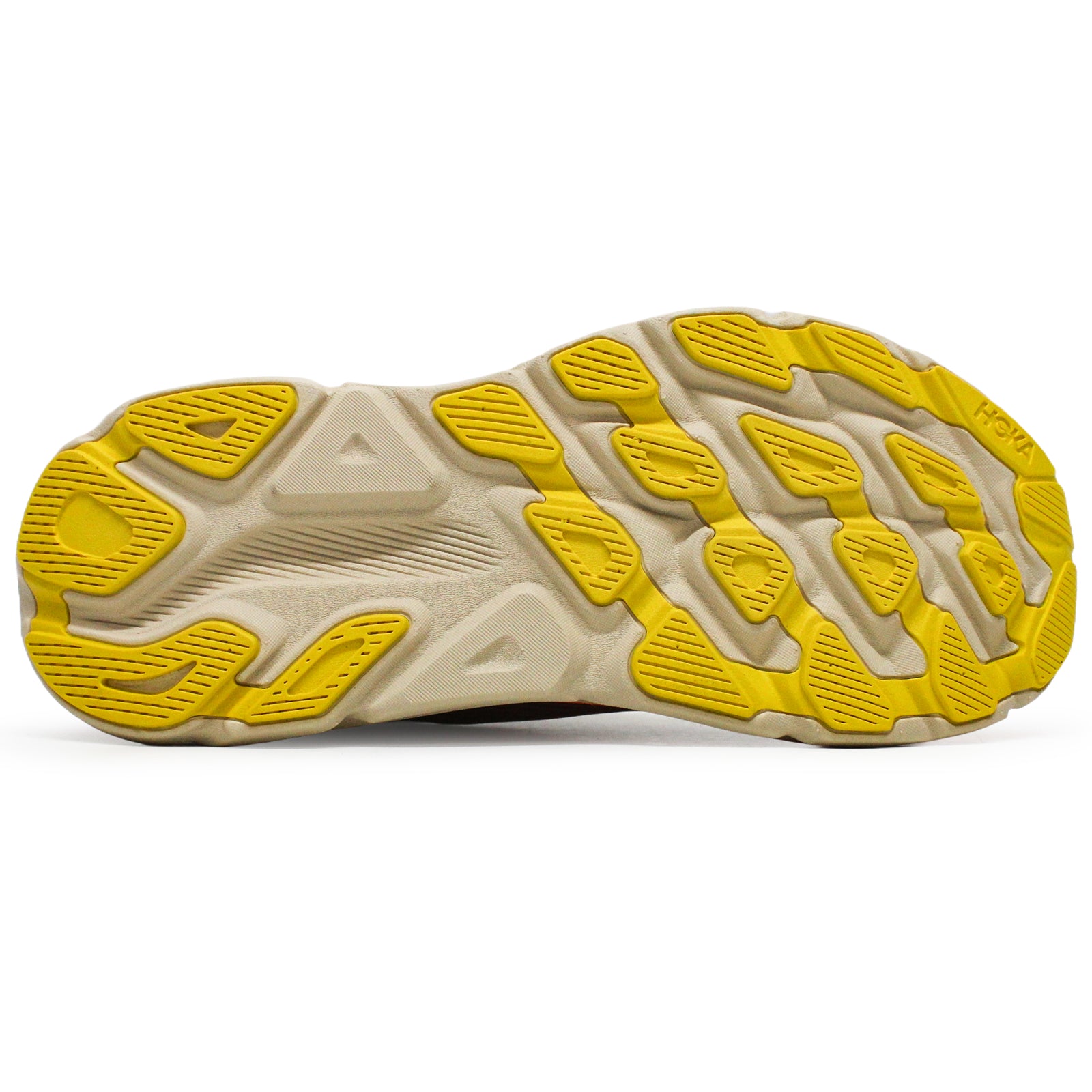 Hoka Clifton 9 Textile Synthetic Youth Running Shoes#color_ultramarine electric tangerine
