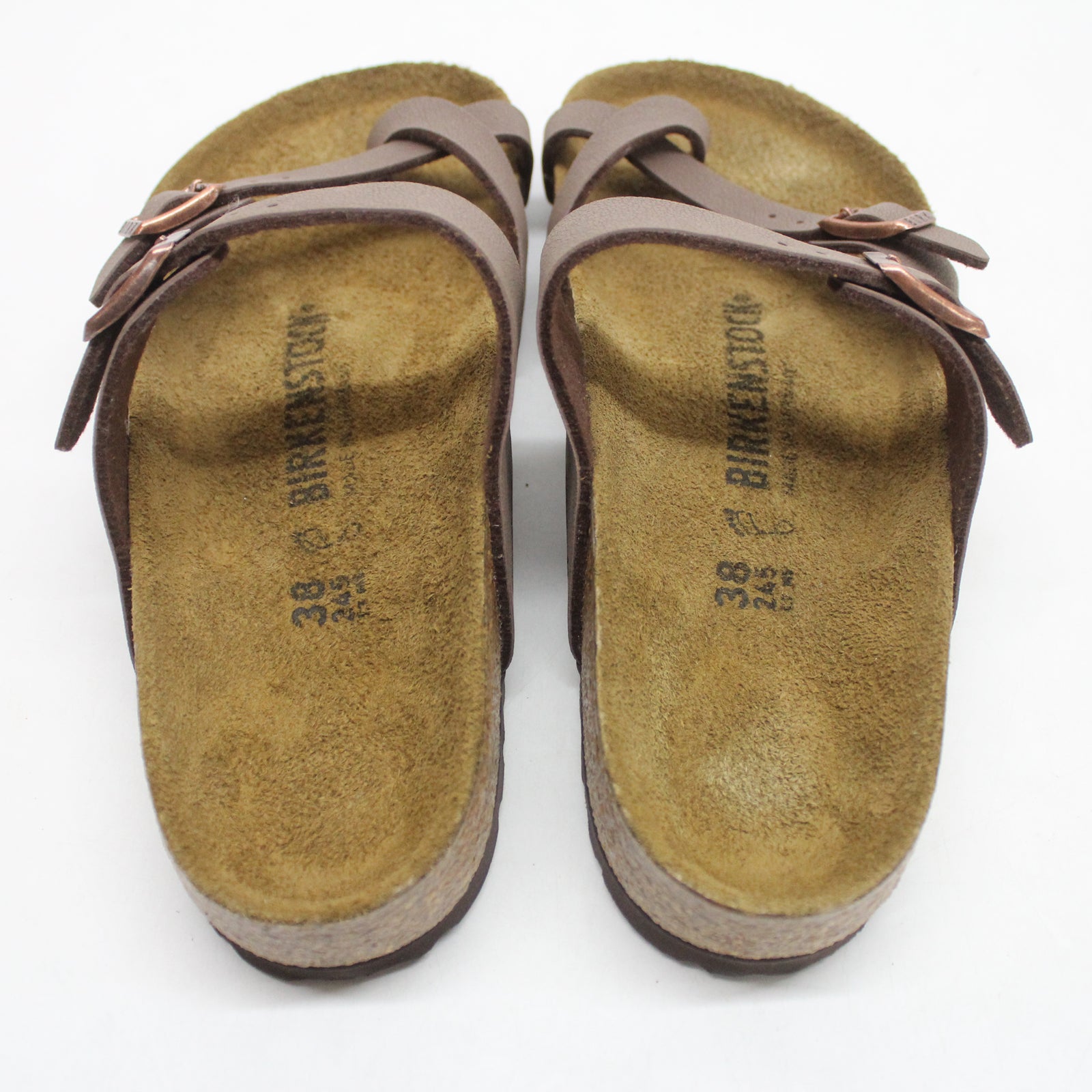 Birkenstock Mayari 071061 Birko-Flor Unisex Sandals - Mocca - 38#color_mocca