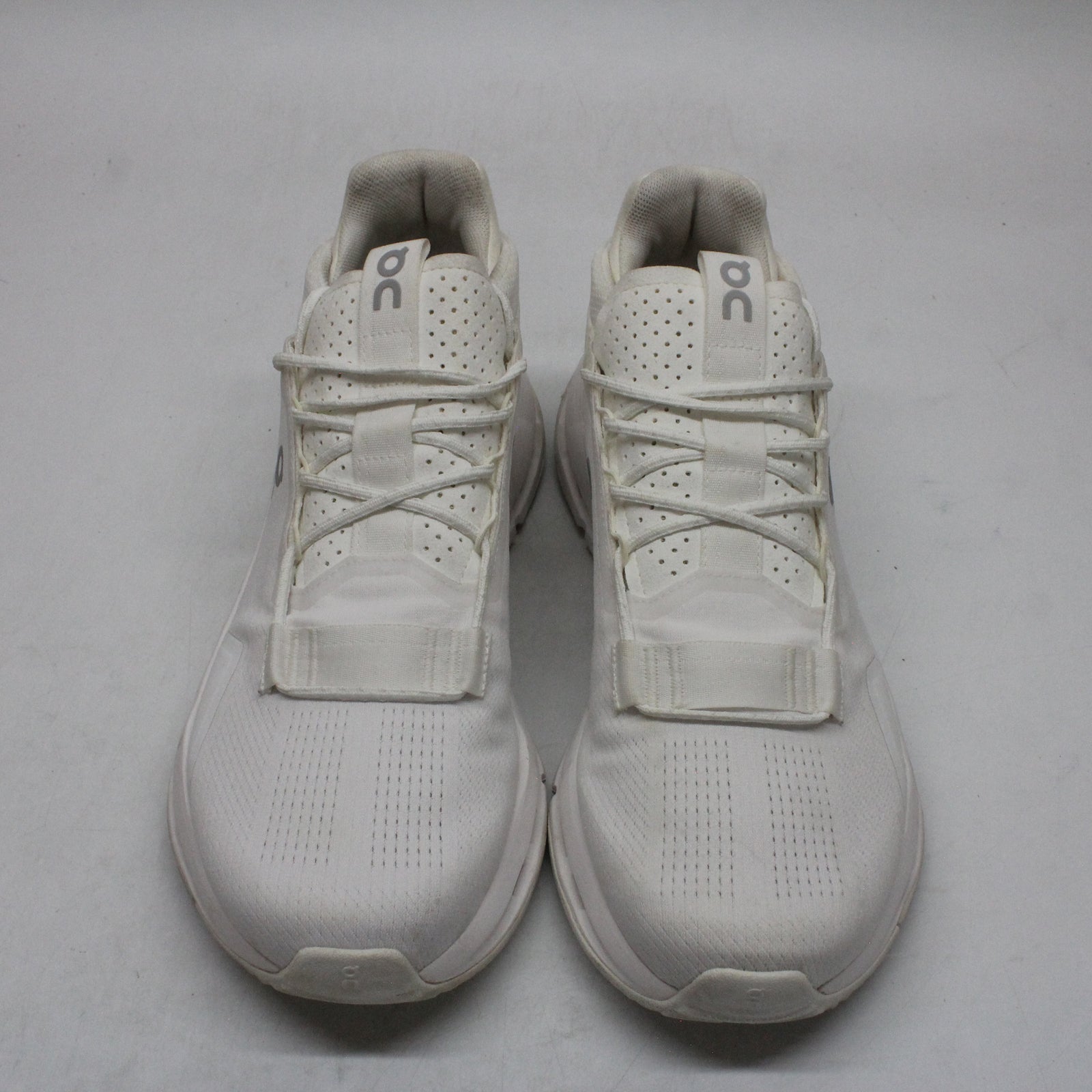 On Cloudnova 2 3ME30210108 Textile Synthetic Mens Trainers - All White - 43#color_all white