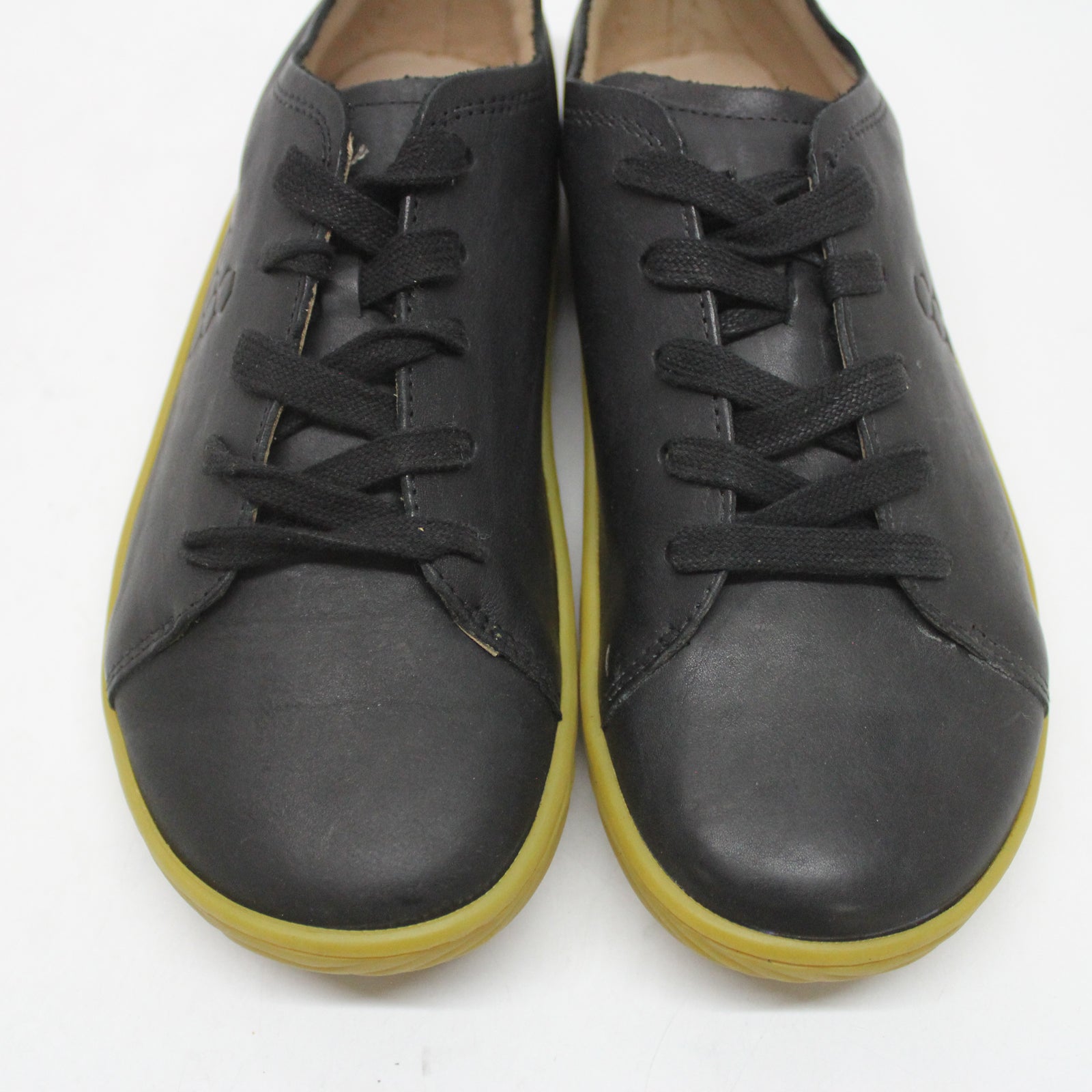 Vivobarefoot Addis 200168-01 Leather Womens Trainers - Black - 39#color_black