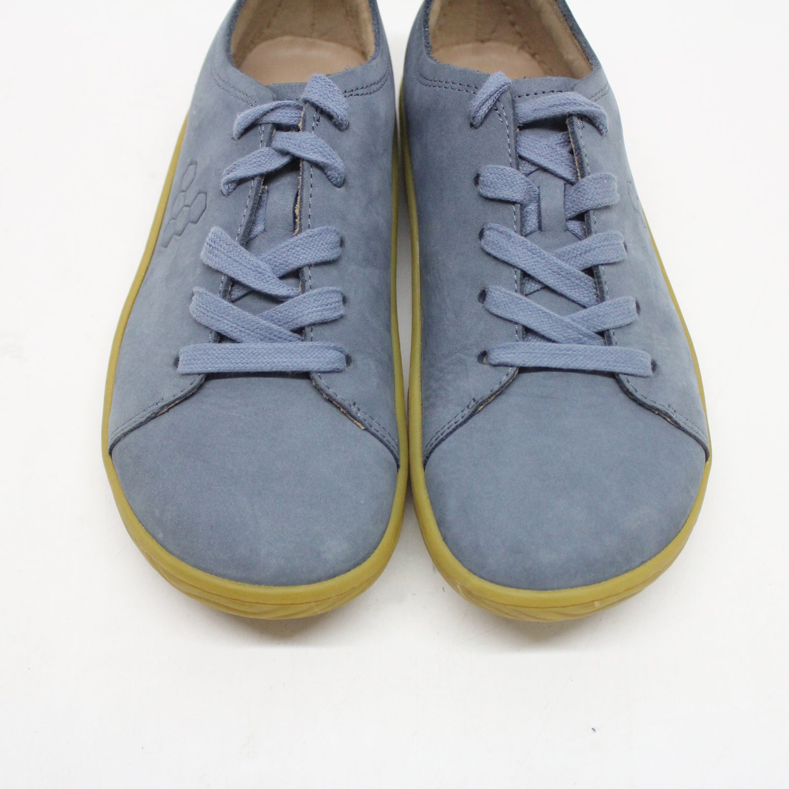 Vivobarefoot Addis 200168-08 Leather Womens Trainers - Indigo - 37#color_indigo