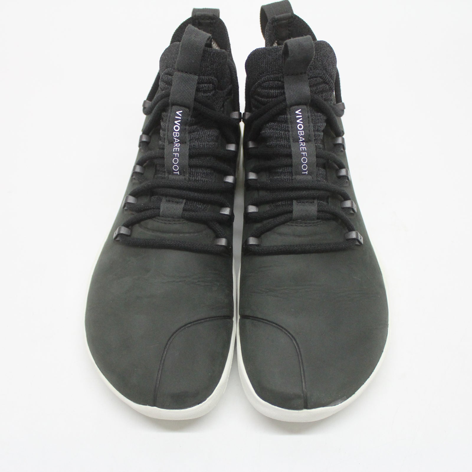 Vivobarefoot Magna FG 205080-05 Leather Textile Womens Trainers - Obsidian White - 39#color_obsidian white