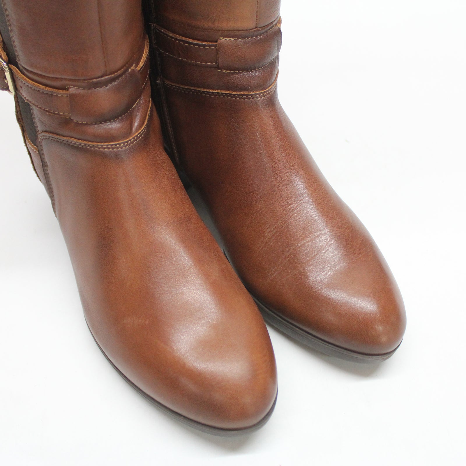 Pikolinos Daroca W1U-9528 W1U-9528 Leather Womens Boots - Cuero - 39#color_cuero