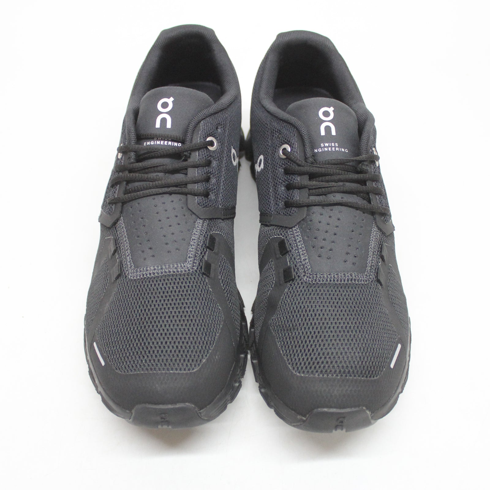 On Cloud 5 59-98986 Textile Synthetic Mens Trainers - All Black - 42#color_all black