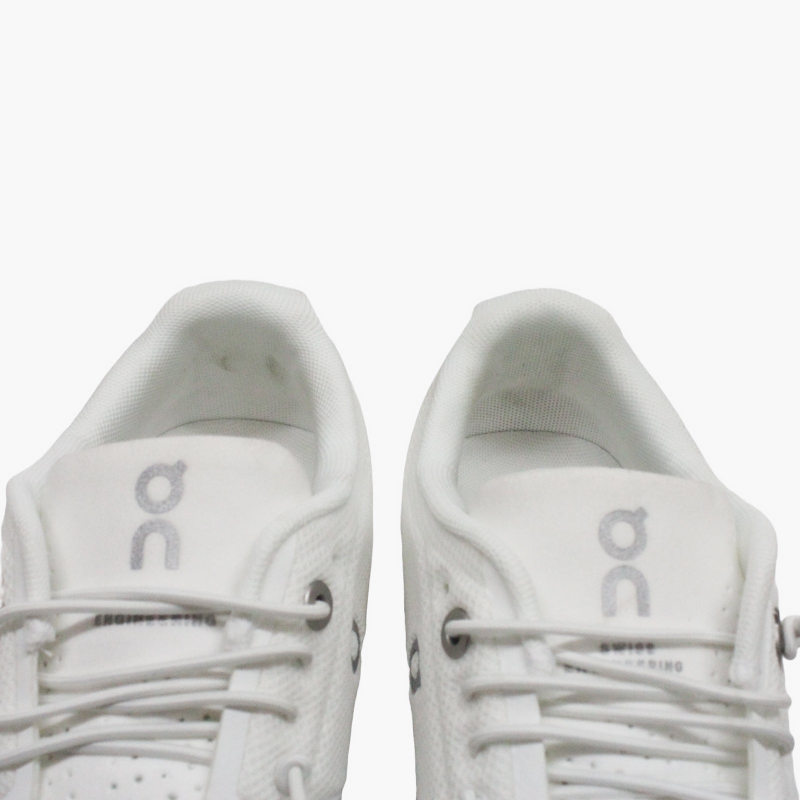 On Cloud 5  59-98373 Textile Synthetic Womens Trainers - Undyed White White - 37.5#color_undyed white white