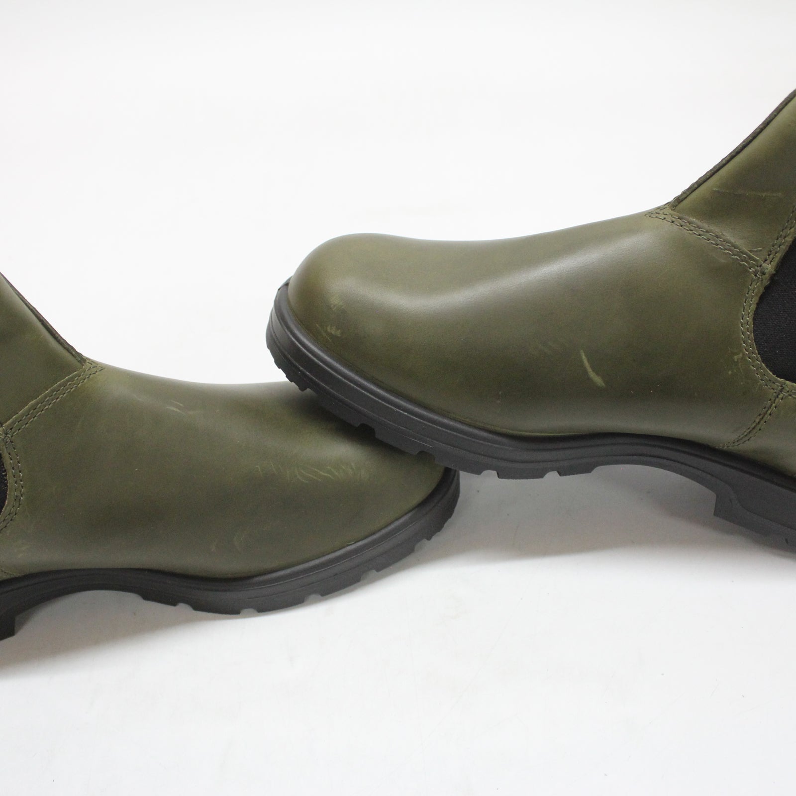 Blundstone 2052 2052 Leather Unisex Boots - Dark Green - 7.5#color_dark green