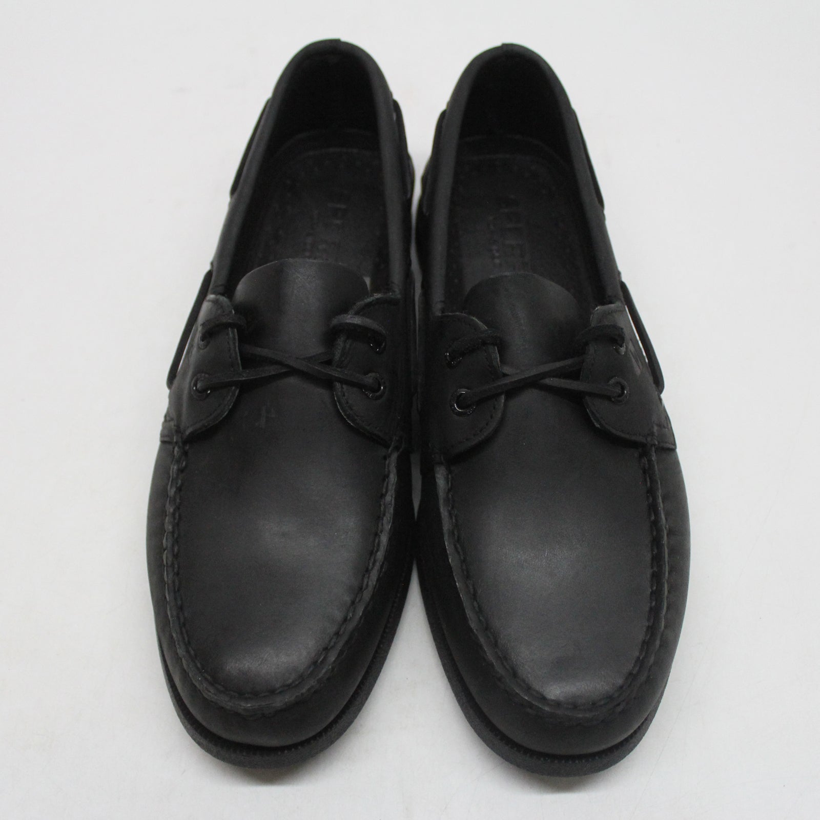 Sperry Authentic Original 2-Eye 0836981 Leather Mens Shoes - Black - 44.5#color_black