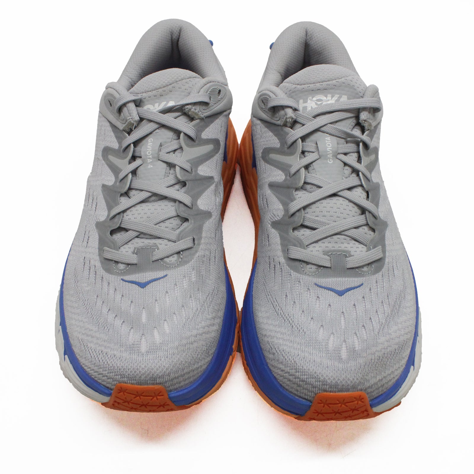 Hoka Gaviota 4 1123198-HMNC Textile Synthetic Mens Trainers - Harbor Mist Nimbus Cloud - 9#color_harbor mist nimbus cloud
