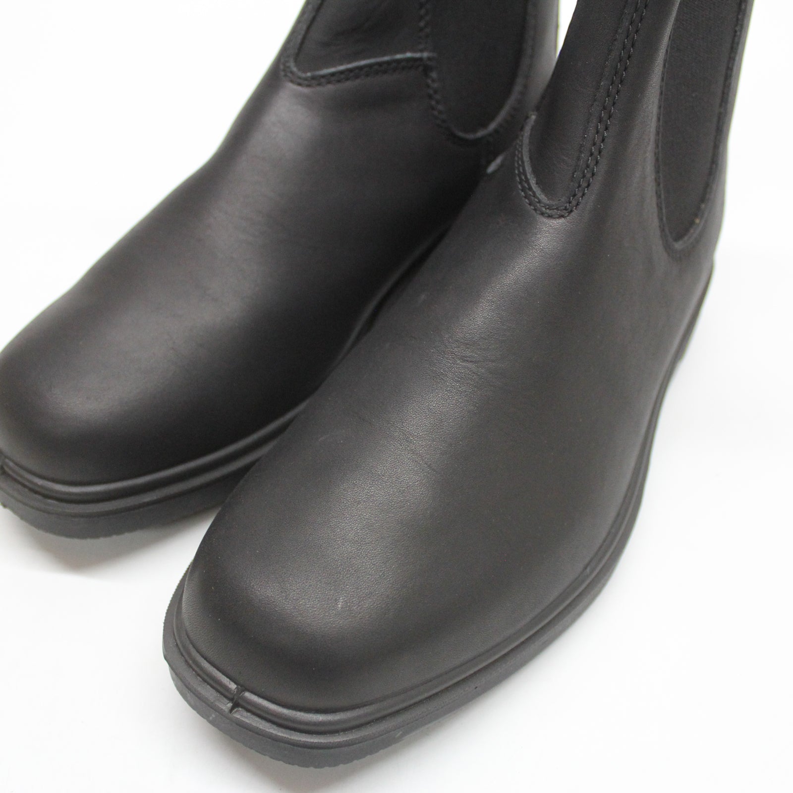 Blundstone 068 068 Leather Unisex Boots - Black - 7.5#color_black