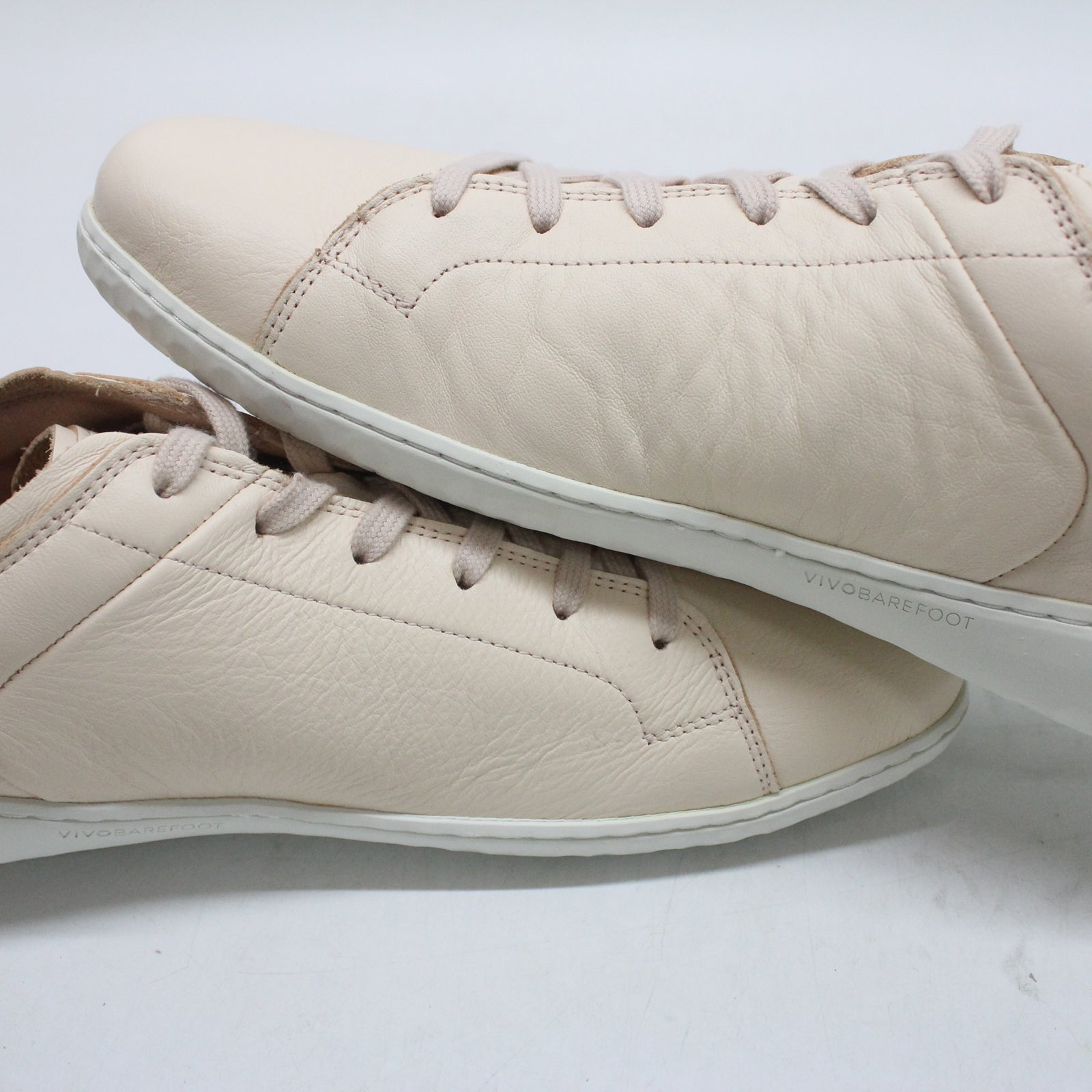 Vivobarefoot Geo Court III 301056-04 Leather Mens Trainers - Natural - 42#color_natural