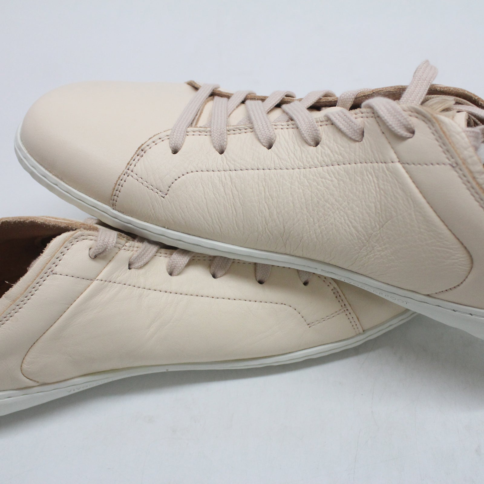 Vivobarefoot Geo Court III 301056-04 Leather Mens Trainers - Natural - 42#color_natural