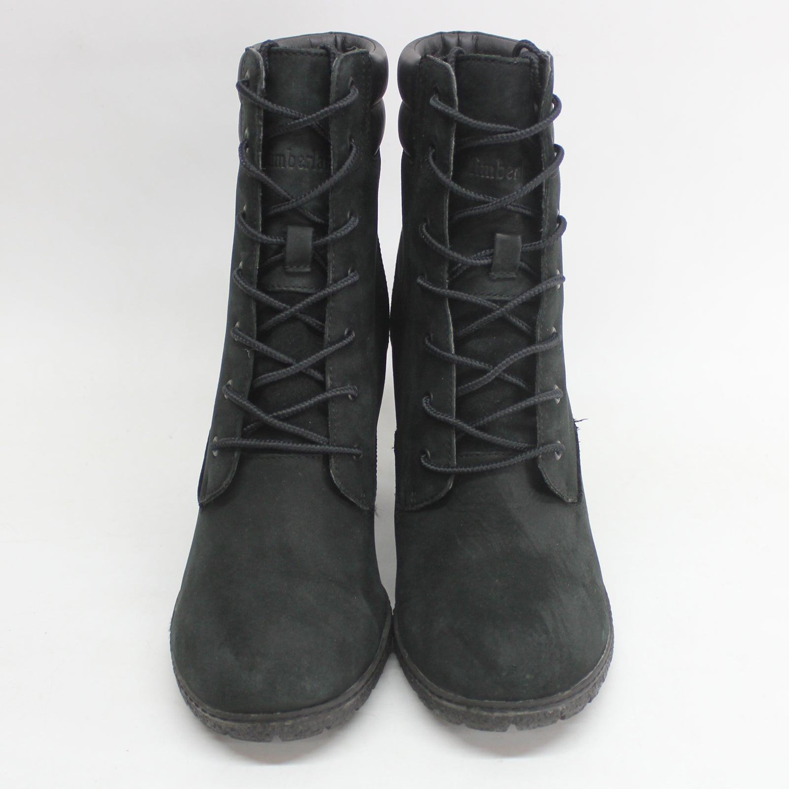 Timberland Tillston 6 Inch TB0A1H1I001 Nubuck Womens Boots - Black - 41#color_black