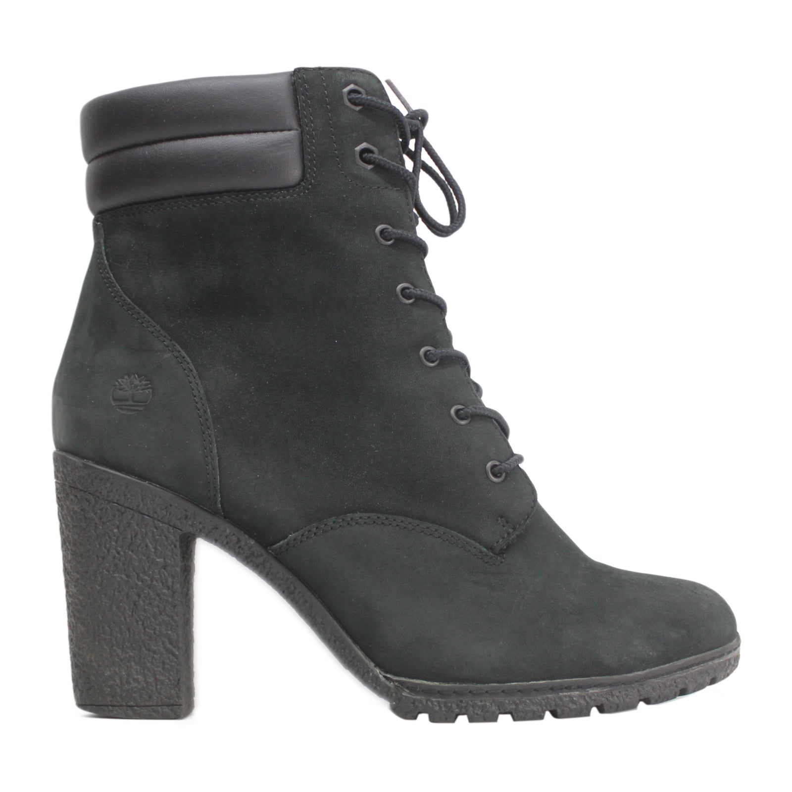 Timberland Tillston 6 Inch TB0A1H1I001 Nubuck Womens Boots - Black - 41#color_black