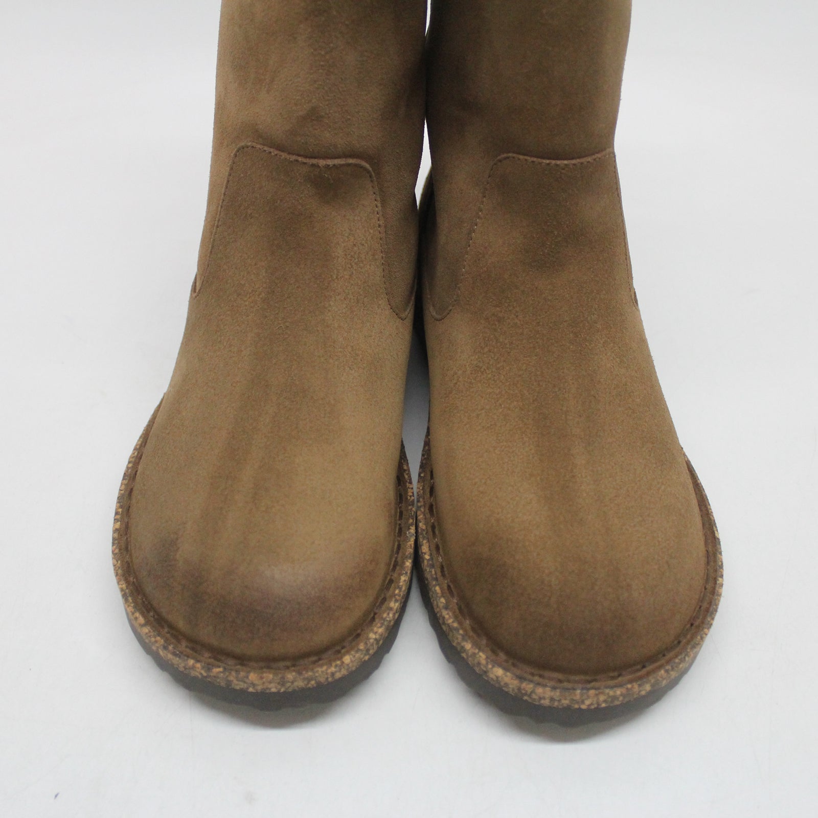Birkenstock Uppsala Shearling 1028059 Suede Leather Unisex Boots - Dark Tea - 40#color_dark tea