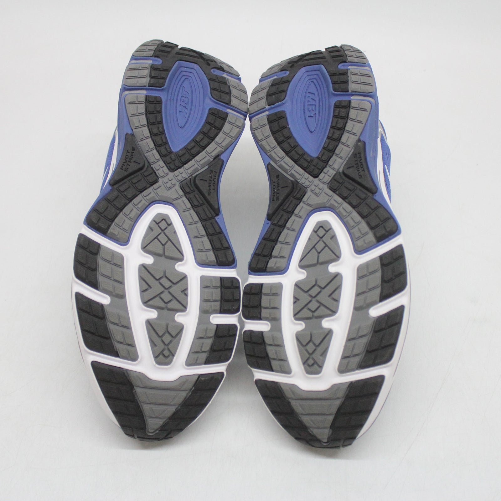 MBT 2000 II 703030-12Y Leather Textile Mens Trainers - Navy - 42.5#color_navy