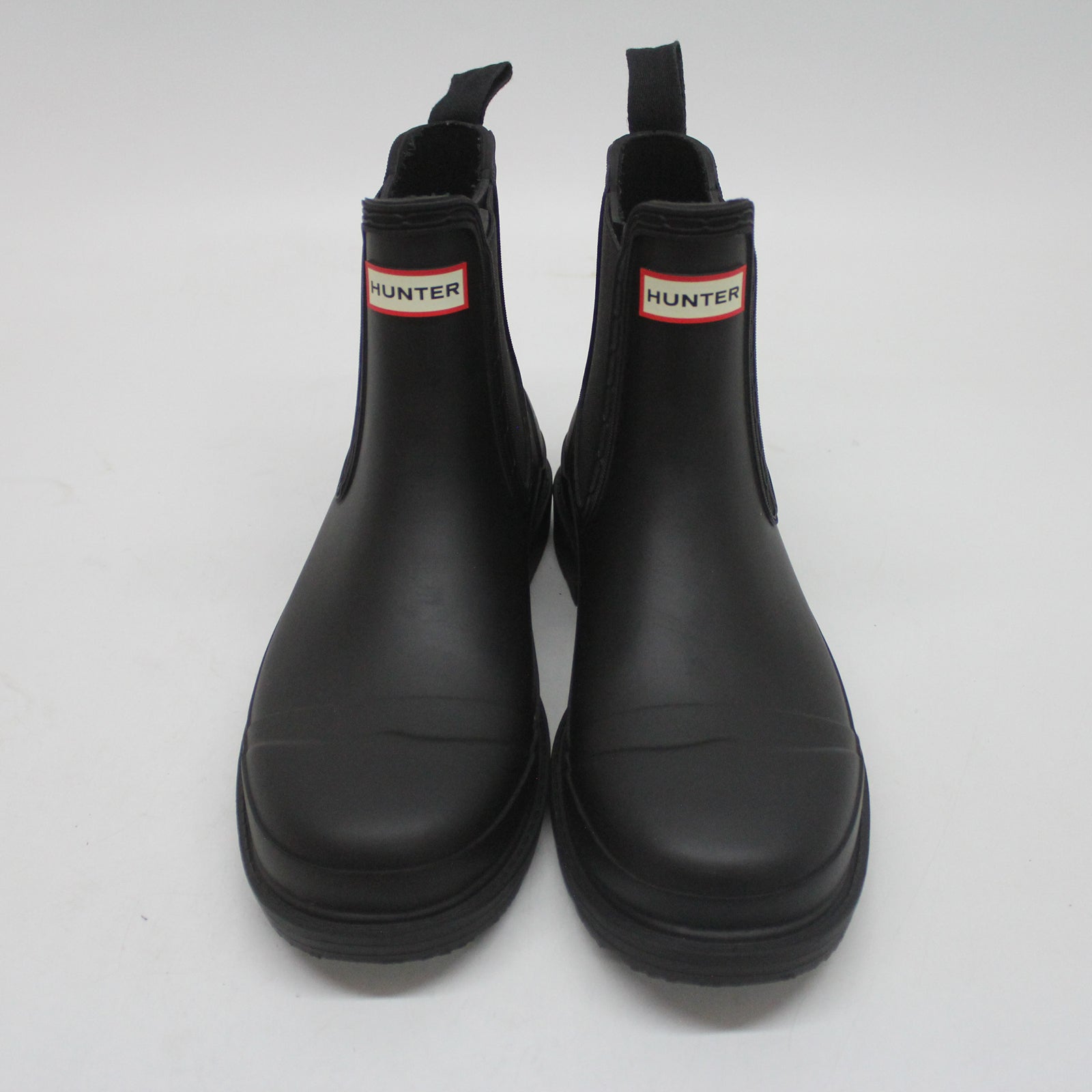 Hunter Commando Chelsea WFS1018RMA-BLK Synthetic Womens Boots - Black - 39#color_black