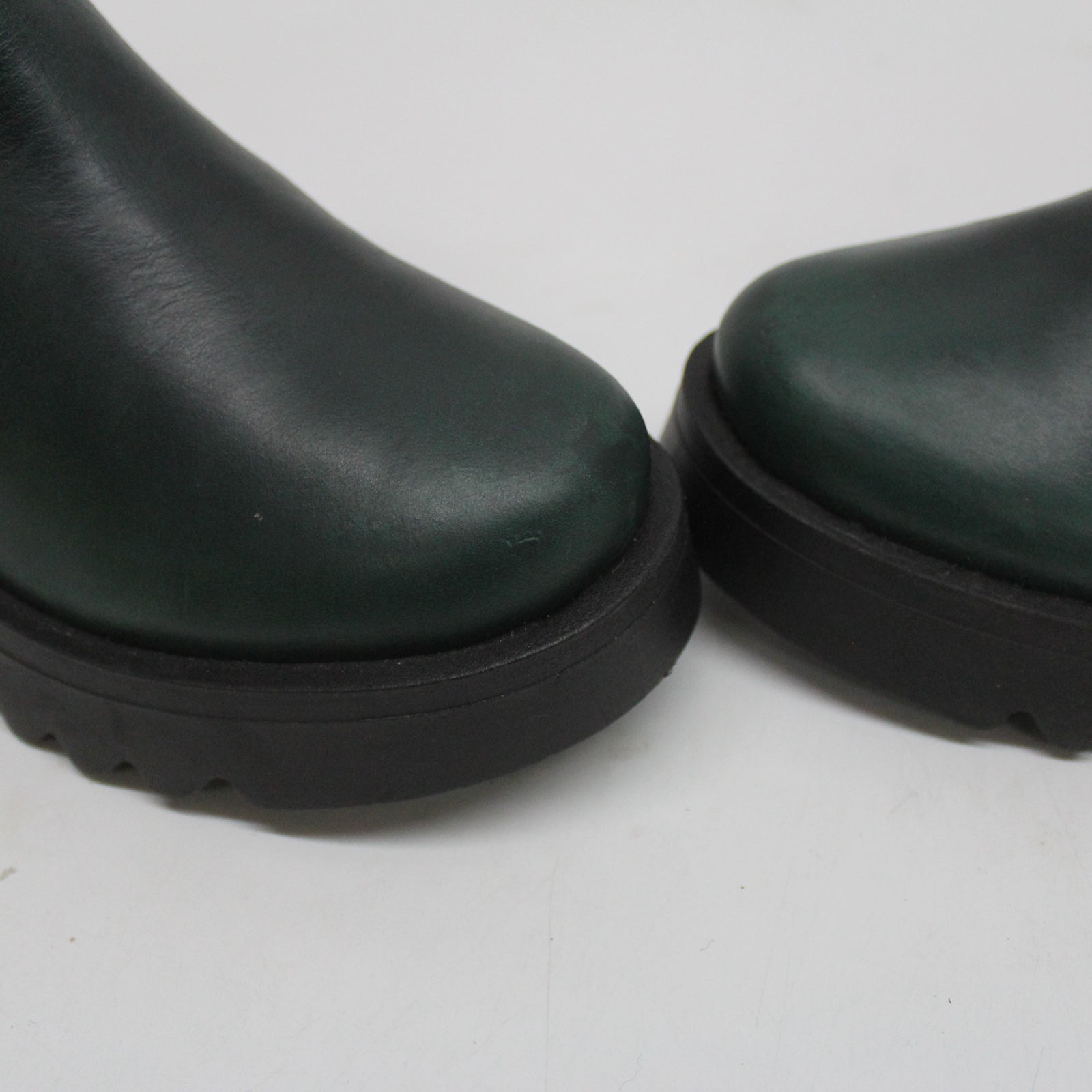 Fly London MUZZ977FLY P144977003 Rug Leather Womens Boots - Petrol - 38#color_petrol