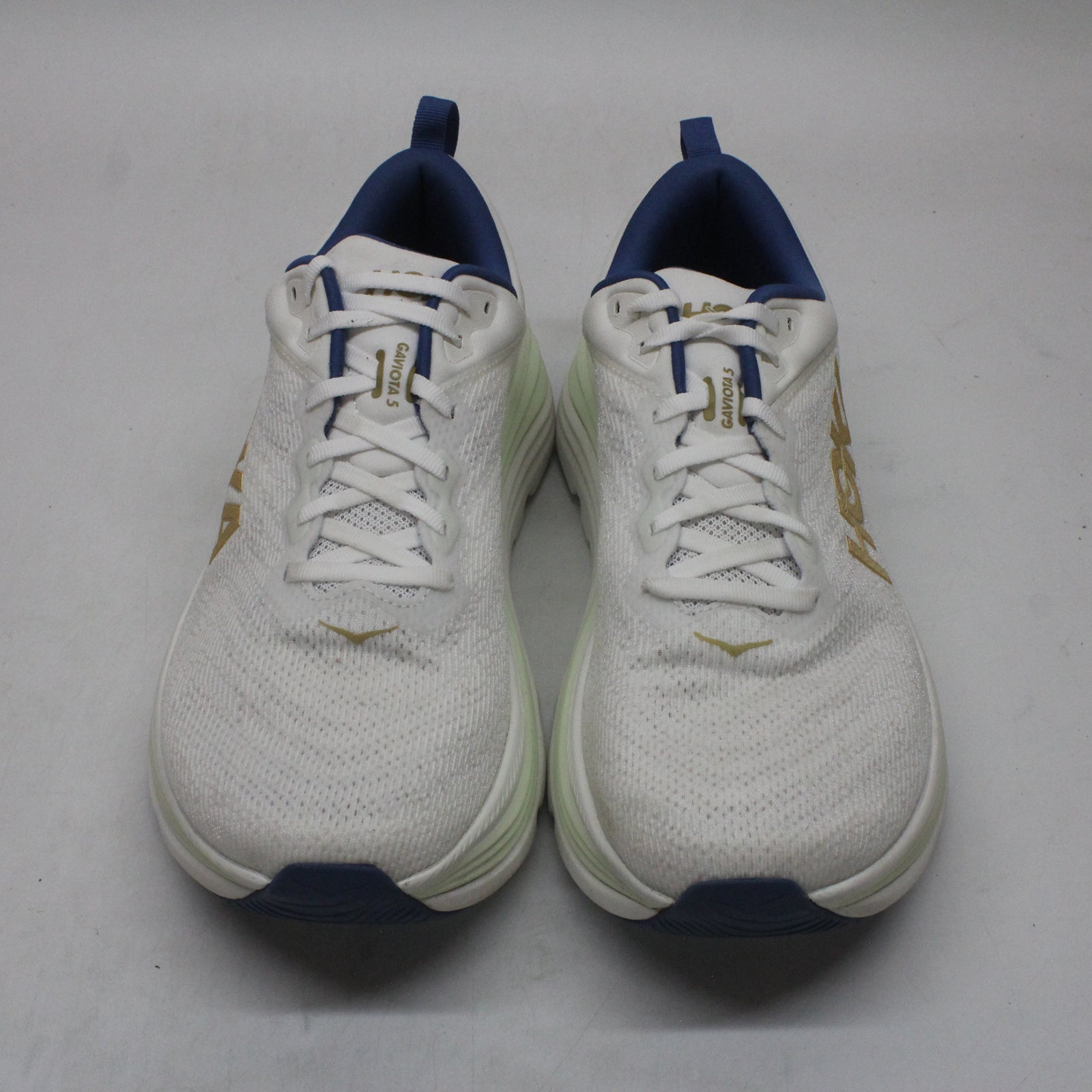 Hoka Gaviota 5 1127929-FTG Textile Synthetic Mens Trainers - Frost Gold - 9.5#color_frost gold